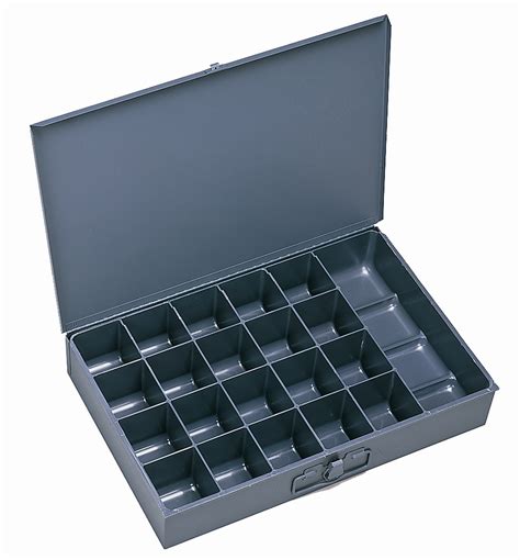 steel compartment box rack|metal compartment storage box.